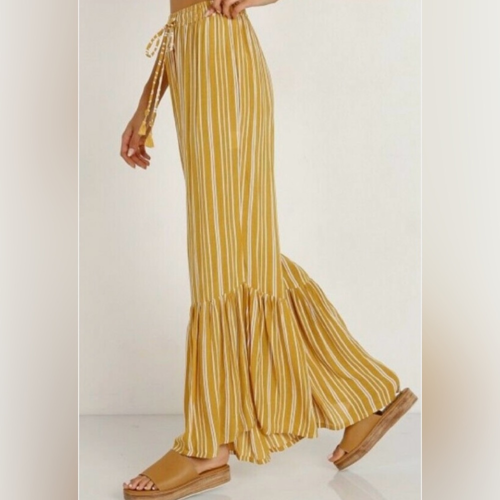 EUC FAITHFUL THE BRAND BISOU WIDE LEG PANTS